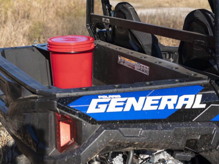 5 Gallon Bucket Holder Bracket for UTV DXF File